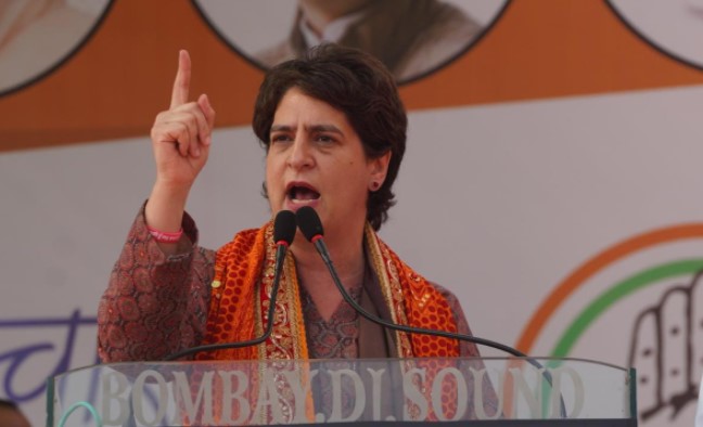 Congress general secretary Priyanka Gandhi Vadra