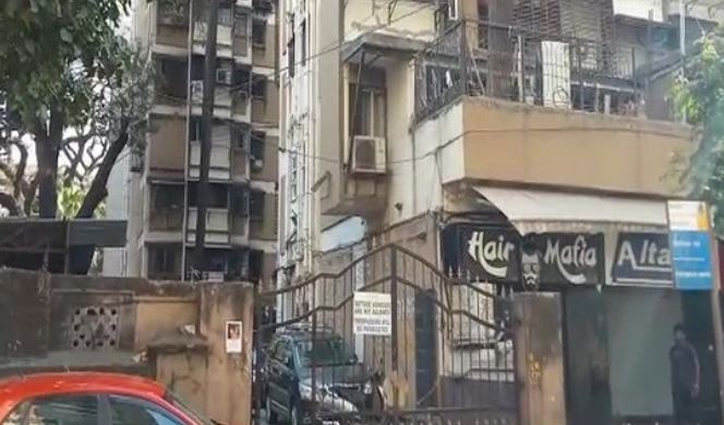 Residence of Dawood Ibrahim's sister Haseena Parkar in Mumbai (Photo/ANI)