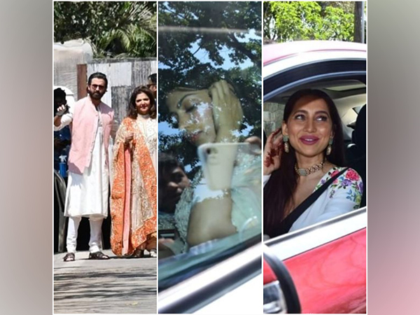 Guests at Farhan Akhtar, Shibani Dandekar's wedding