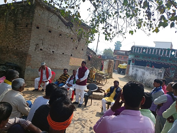 प्रभुदयाल चौहान के नेतृत्व में हो रहा सपा प्रत्याशी सुशील कुमार टिबड़ेवाल की जीत के लिए कैंपेन