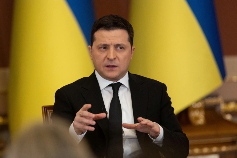 Ukrainian President Volodymyr Zelenskyy