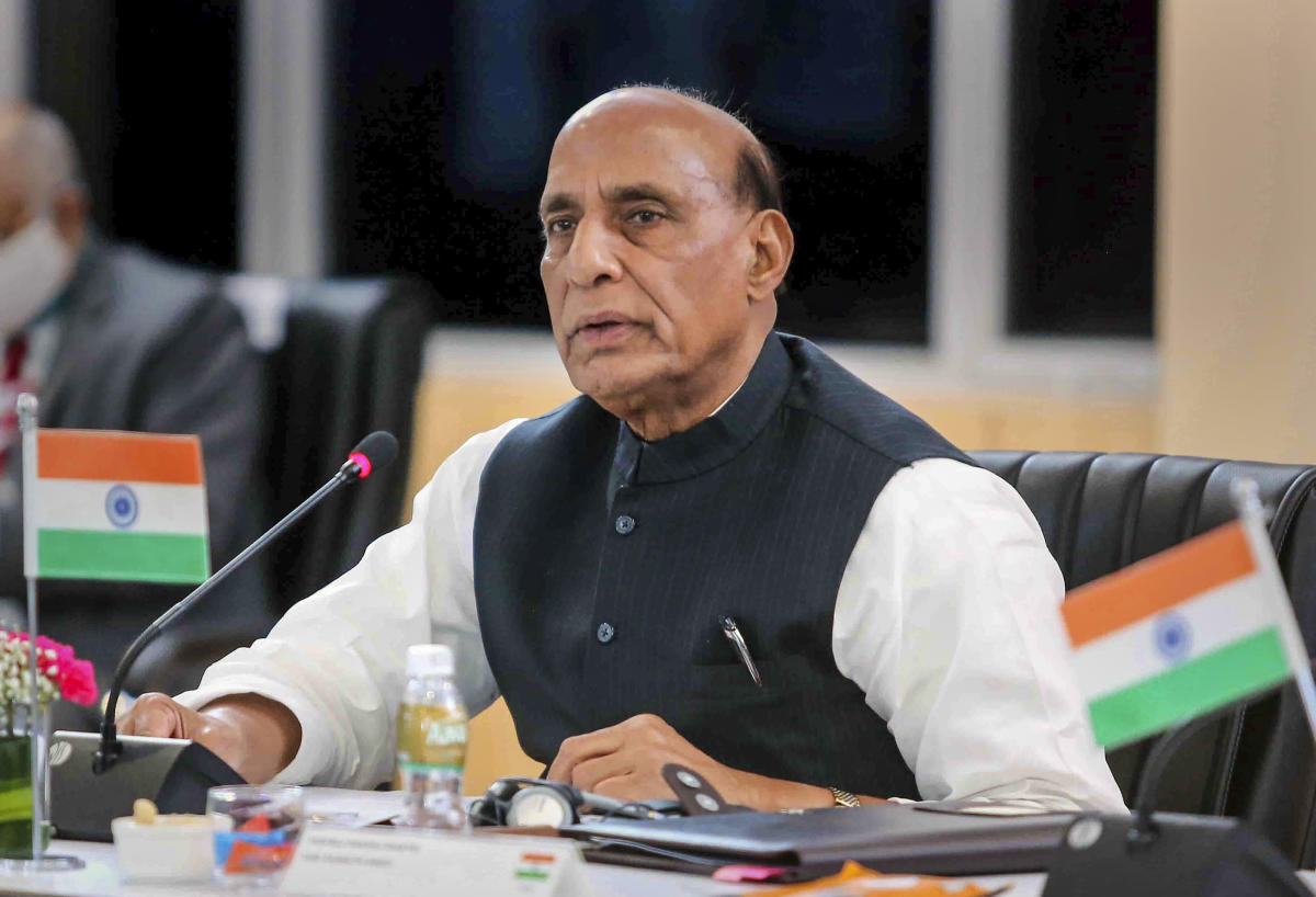 Defence Minister Rajnath Singh