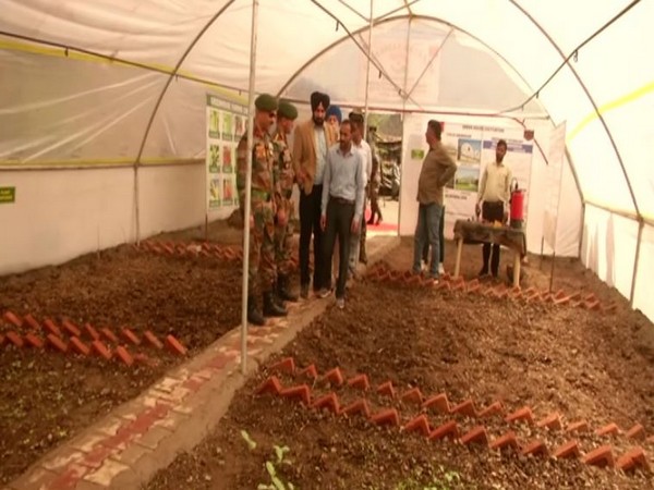 The poly house built by the Indian Army at Poonch