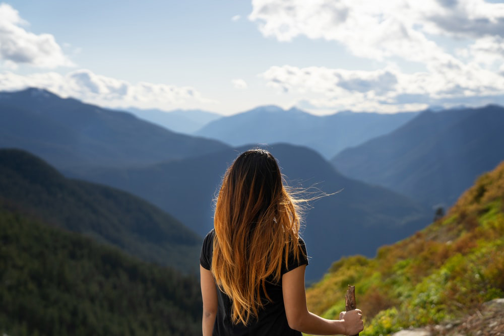 A girl at hill station (File Photo)