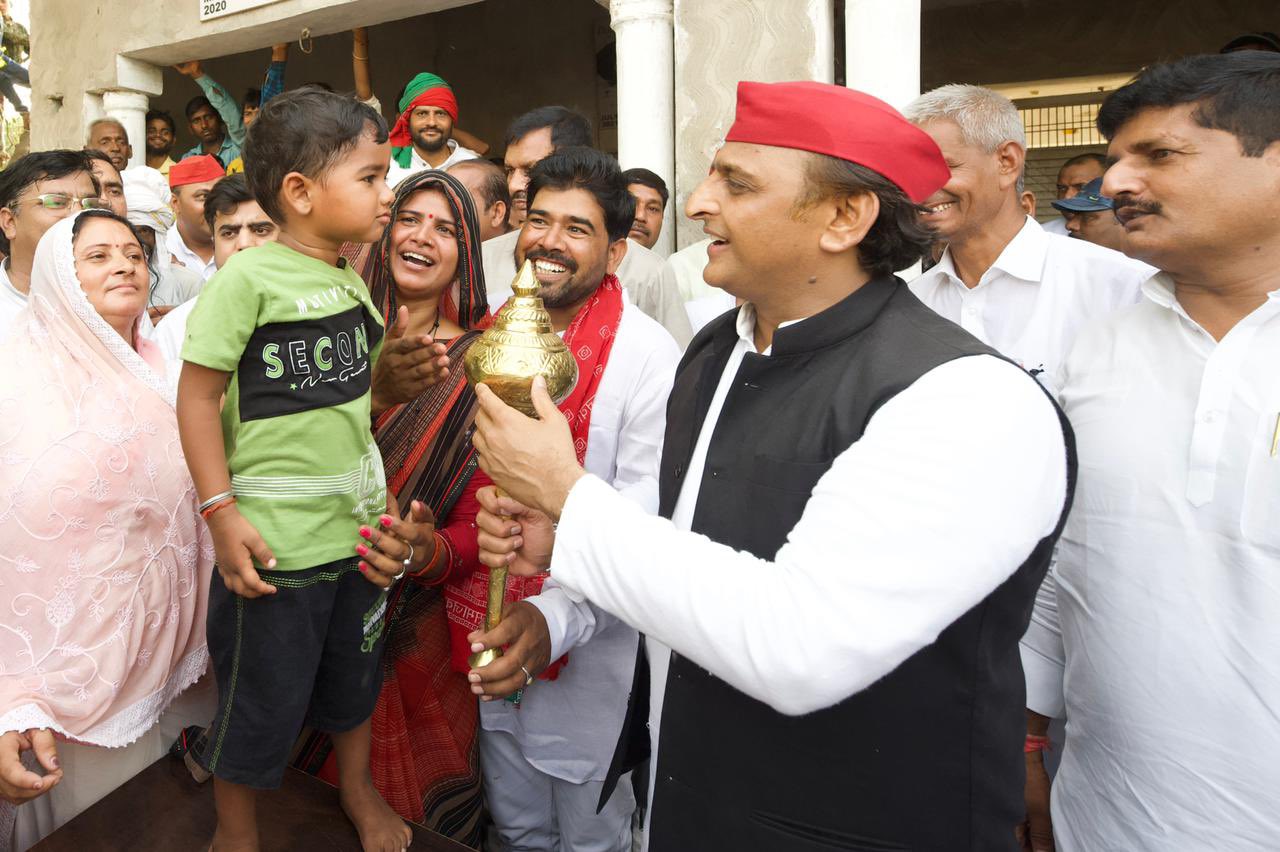 Akhilesh Yadav in Karhal