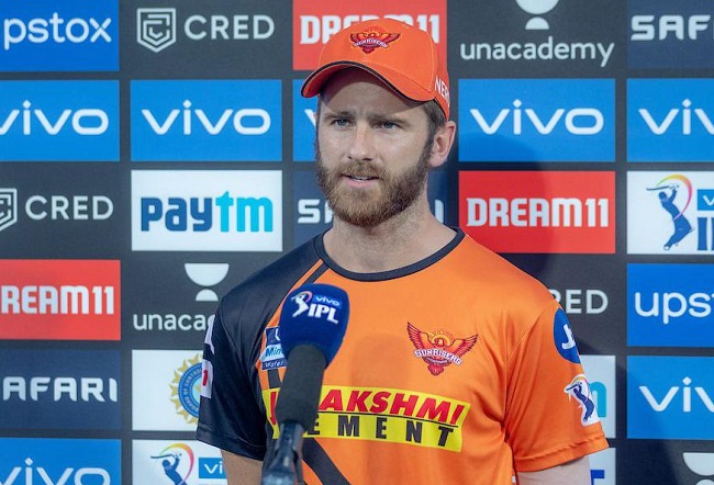 SunRisers Hyderbad captain Kane Williamson