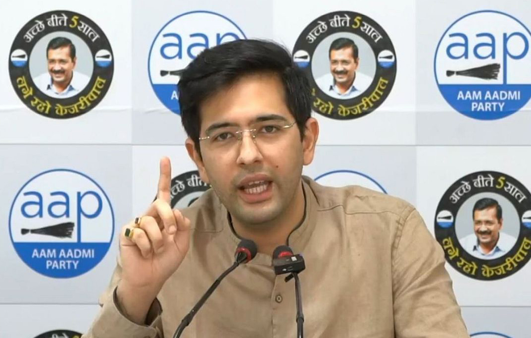 Aam Aadmi Party leader Raghav Chadha (File Photo)