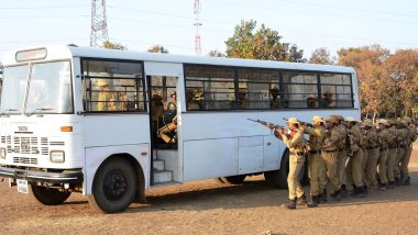 A bus carrying 15 Central Industrial Security Force (File Photo)