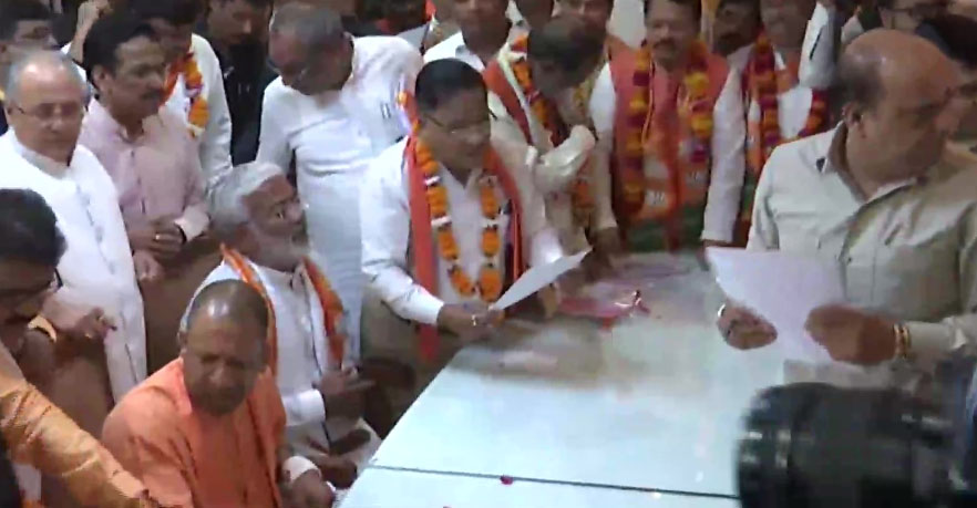 8 BJP candidates file nomination for the RS polls