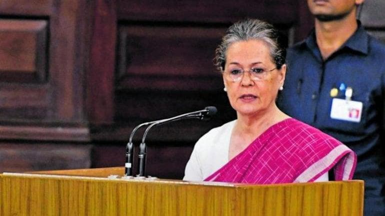 Congress interim President Sonia Gandhi