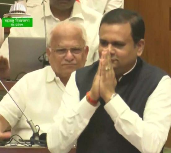 BJP's Rahul Narwekar elected as Maha Assembly Speaker