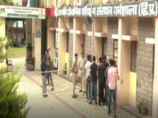 Constable Recruitment Examination Centre in Dharamshala, Himachal Pradesh