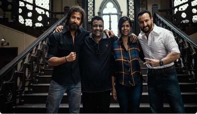 Set of film 'Vikram Vedha'