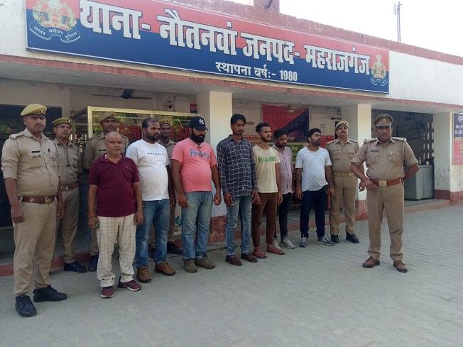 पुलिस के गिरफ्त में आरोपी