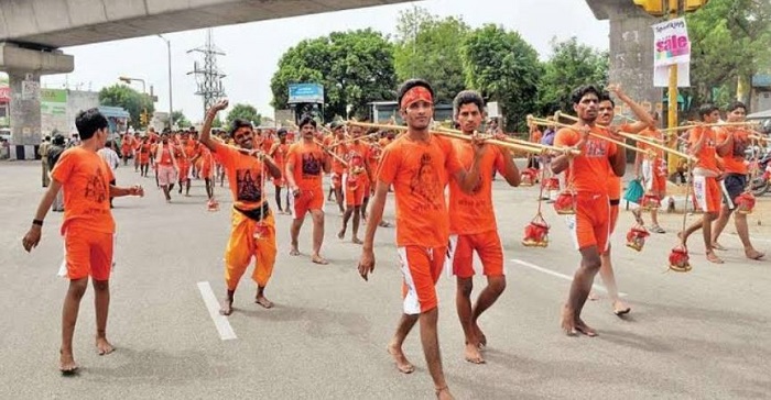 सड़क हादसे में कांवड़िये की मौत