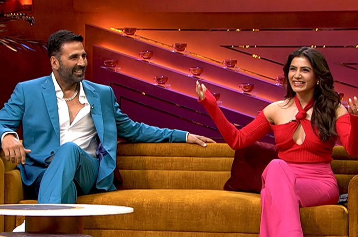 Akshay Kumar and Samantha Prabhu