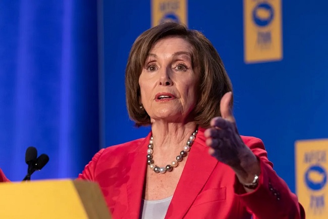 Speaker of the US House of Representatives Nancy Pelosi (File photo)