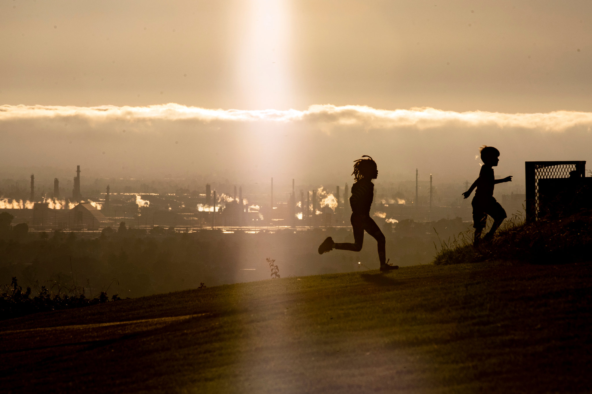 Children's health can be impacted as global temperatures rise (File Photo)