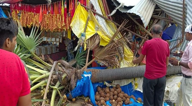 तरकुलहा देवी मंदिर के मेला परिसर में बड़ा हादसा