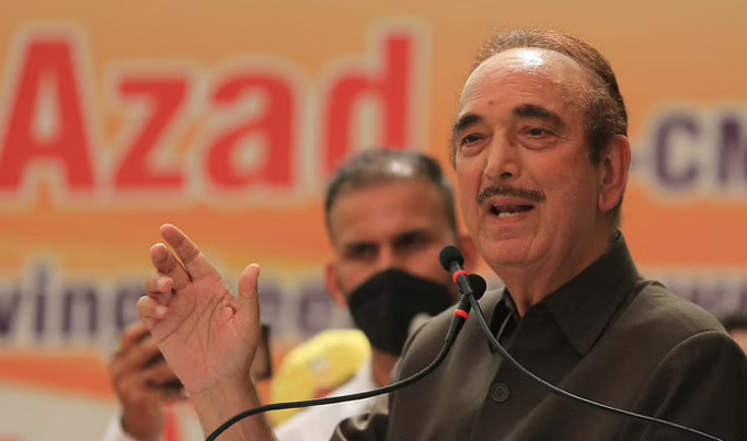 Former Congress leader Ghulam Nabi Azad (File Photo)