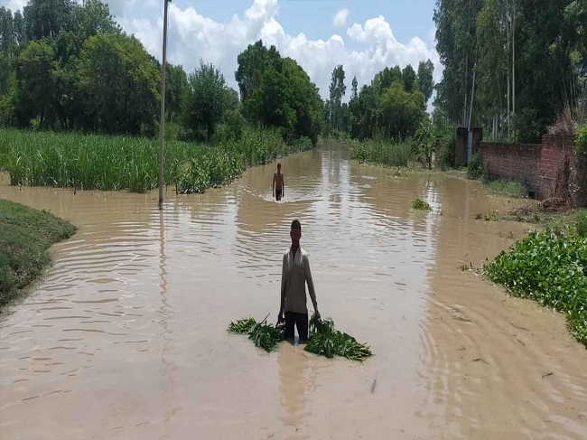 पहले सूखे की मार अब तबाही की बारिश