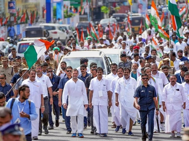 कांग्रेस की ‘भारत जोड़ो यात्रा’ जारी