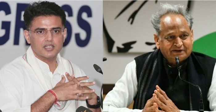 Sachin Pilot and Rajasthan CM Ashok Ghelot (File Photo)