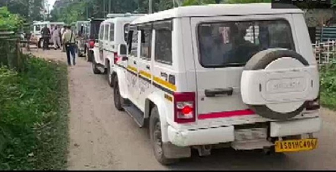 Visual of the raids from Assam's Nagarbera area on September 27