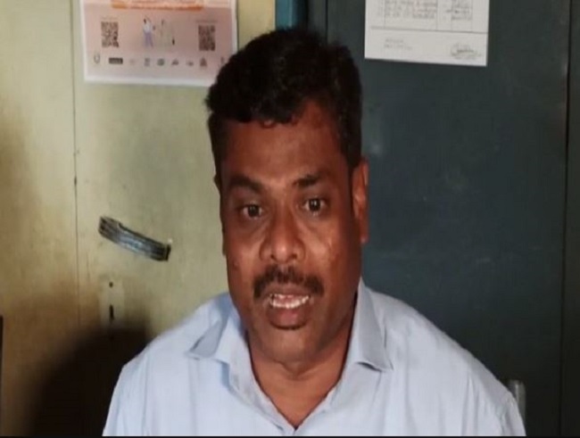 Suspended school headmaster Abdul Munafar Bijapur