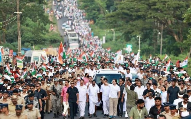 राहुल गांधी की भारत जोड़ों यात्रा