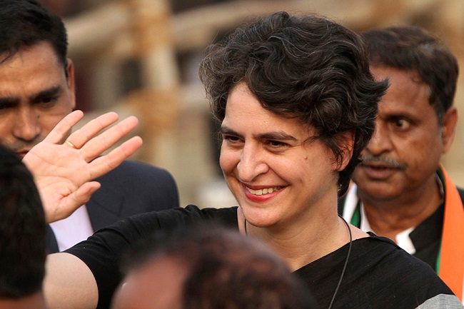 Congress leader Priyanka Gandhi Vadra (File Photo)