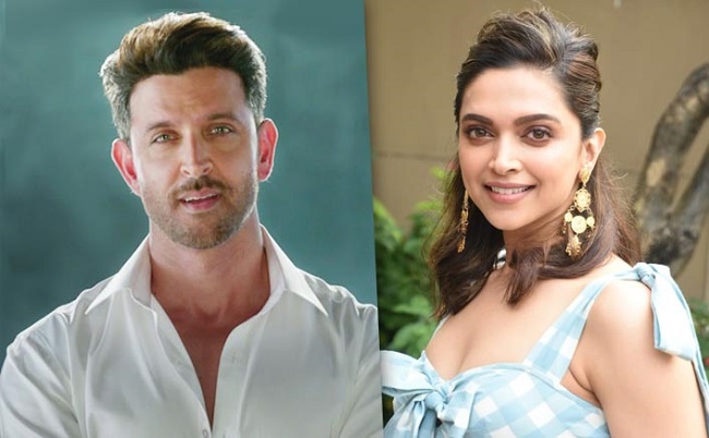 Hrithik Roshan and Deepika Padukone (File)