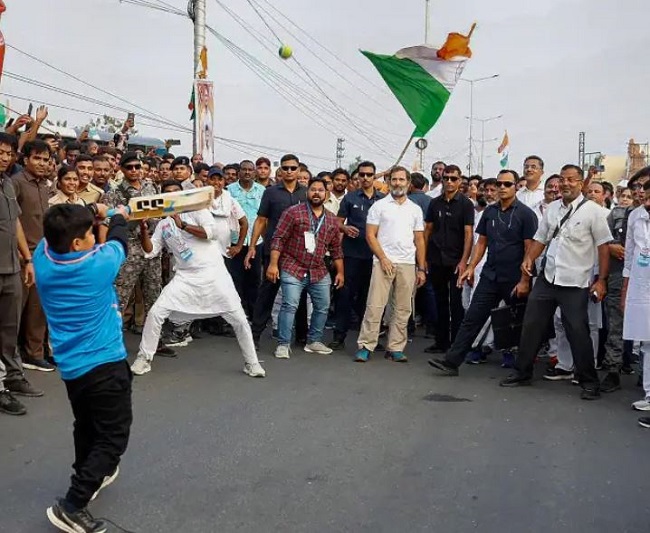 कांग्रेस की भारत जोड़ो यात्रा जारी