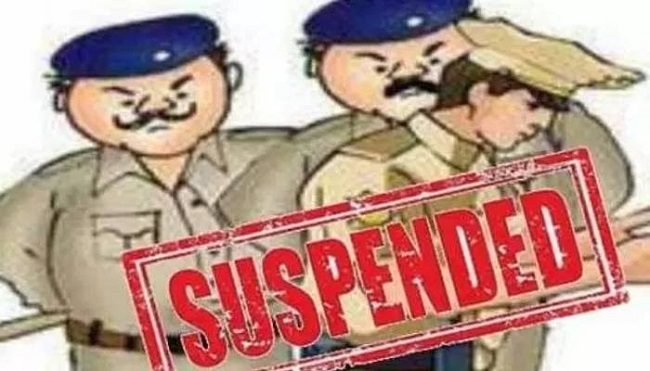 थाना प्रभारी समेत चार पुलिसकर्मी निलंबित (सांकेतिक फोटो)