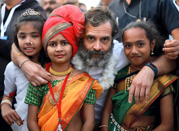 Rahul Gandhi at Bharat Jodo Yatra