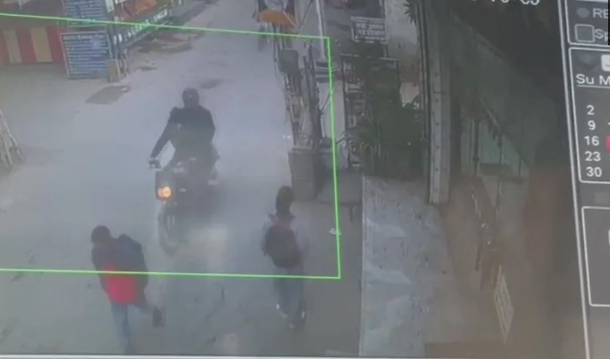 घटना की CCTV फुटेज