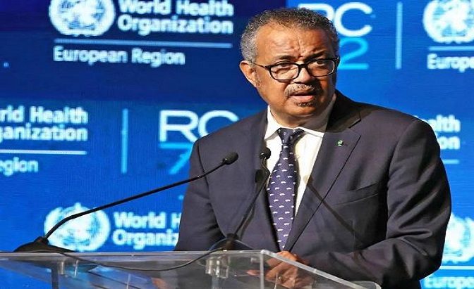 WHO Director General Tedros Adhanom Ghebreyesus  (File)