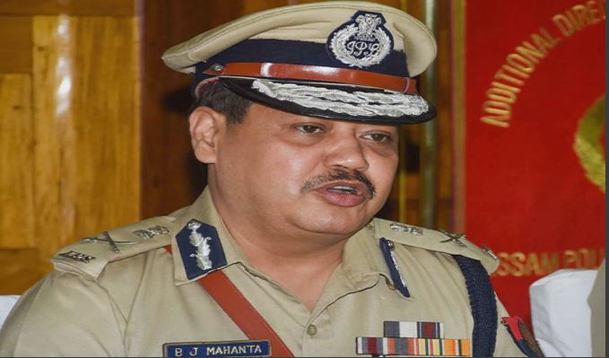 असम के पुलिस महानिदेशक ज्योति महंत