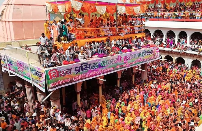 ब्रज के मन्दिरों की होली