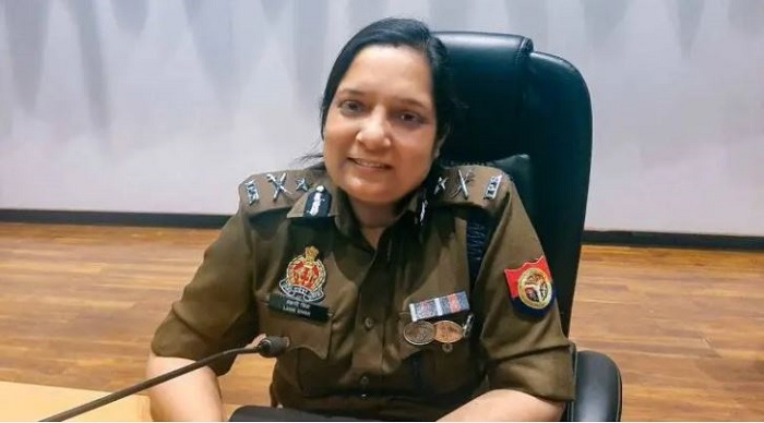 नोएडा  पुलिस आयुक्त लक्ष्मी सिंह