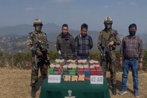 Heroin worth Rs 13.3 cr seized in Champhai