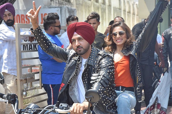 Sargun Mehta and Gippy Grewal