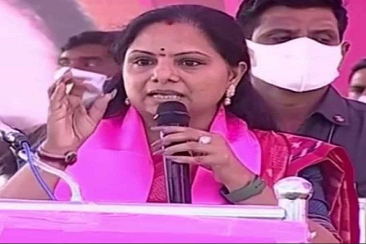 Telangana leader K Kavitha