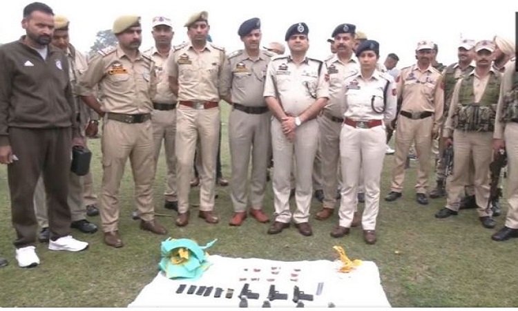 Grenades, pistols recovered in J-K's Samba