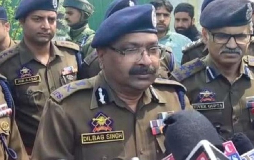 J&K DGP Dilbagh Singh