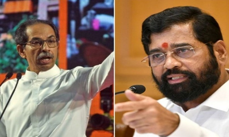 Uddhav Thackeray(L), Eknath Shinde (File)