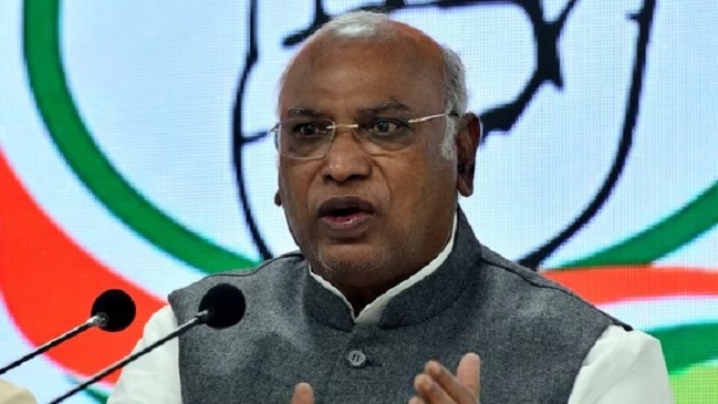 Congress Chief Mallikarjun Kharge