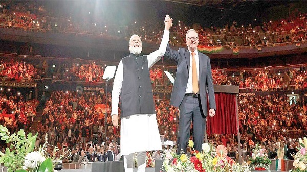 PM Modi and Australian PM Anthony Albanese in Sydney