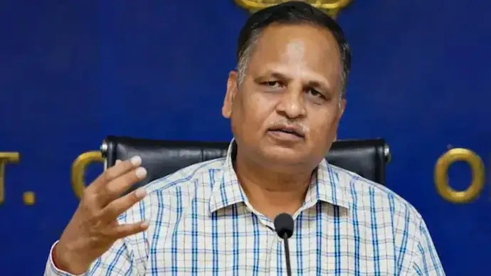 Jailed former AAP leader Satyendar Jain