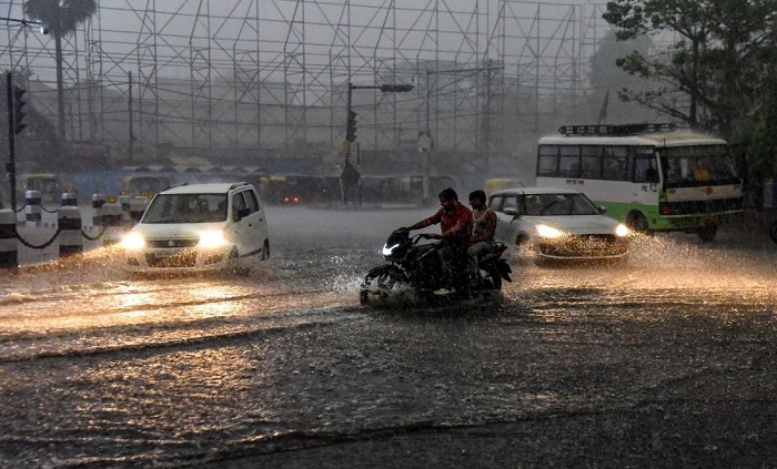 हरियाणा में रात भर जमकर हुई बारिश